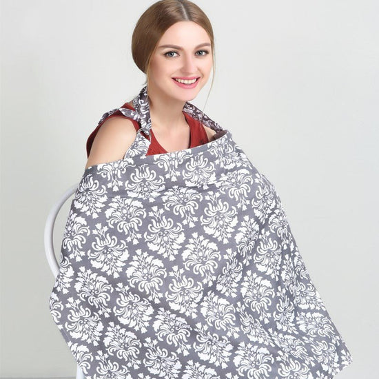 Fibre gauze cover towel breastfeeding towel $17.96 Dana Fashion style: L Baby & Mother Product Category: Sling/Vest Style: Europe and America Thickness: Thin section Pattern: printing Suitable for season: spring, autumn, summer Collar type: No collar Slee