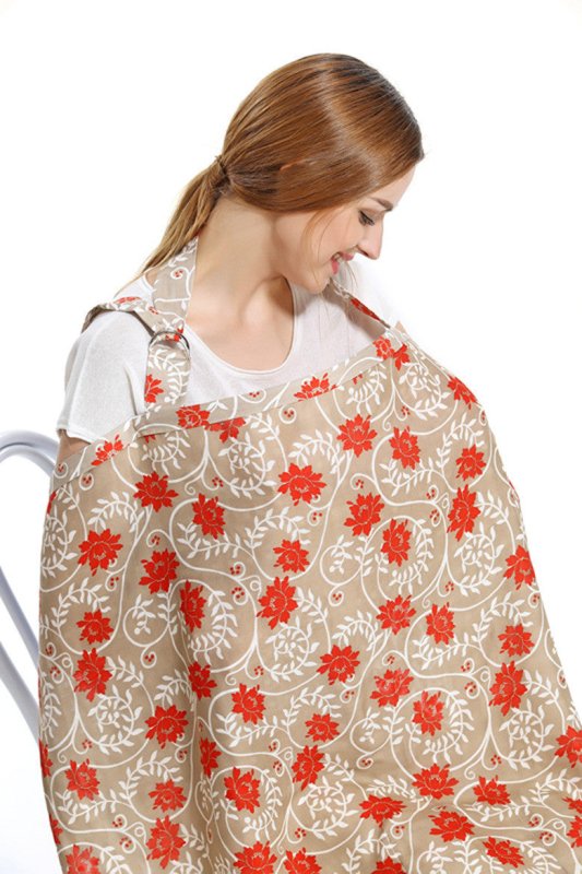 Fibre gauze cover towel breastfeeding towel $17.96 Dana Fashion style: E Baby & Mother Product Category: Sling/Vest Style: Europe and America Thickness: Thin section Pattern: printing Suitable for season: spring, autumn, summer Collar type: No collar Slee