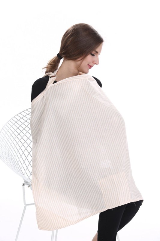 Fibre gauze cover towel breastfeeding towel $18.31 Dana Fashion style: K Baby & Mother Product Category: Sling/Vest Style: Europe and America Thickness: Thin section Pattern: printing Suitable for season: spring, autumn, summer Collar type: No collar Slee