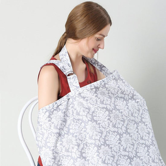 Fibre gauze cover towel breastfeeding towel $17.96 Dana Fashion style: H Baby & Mother Product Category: Sling/Vest Style: Europe and America Thickness: Thin section Pattern: printing Suitable for season: spring, autumn, summer Collar type: No collar Slee