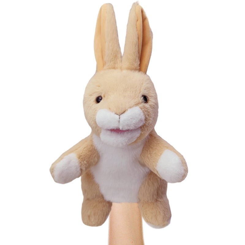 Finger Puppet Plush Toys Parent-child Interaction $20.03 Dana Fashion Color: Rabbit high: 25cm Toys & Hobbies Product information: Color: lion, giraffe, elephant, leopard, monkey, tiger, lesser panda, fox, wolf, hippo, bear, raccoon, koala, orangutan, zeb