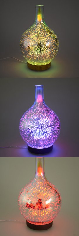 Firework Ultrasonic Diffuser $85.50 Dana Fashion Color: Gold Model: AU Beauty Tools Firework Ultrasonic Diffuser Instructions for use 1 Aromatherapy & Atomizer Switch Press once and press again to stop the spray. 2 Color switch After turning on the power,