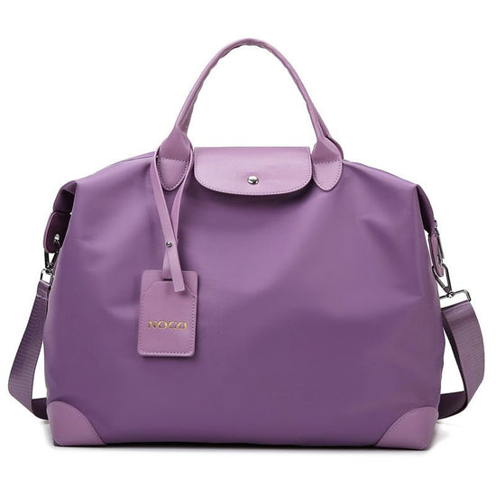 Fitness Travel Bags For Women Oxford Shoulder Bag Totes $58.01 Dana Fashion Color: Purple Women's Bags Product information: Product category: travel bag/travel bag Luggage size: medium Capacity: 20-35L Bag internal structure: interlayer zipper bag Opening