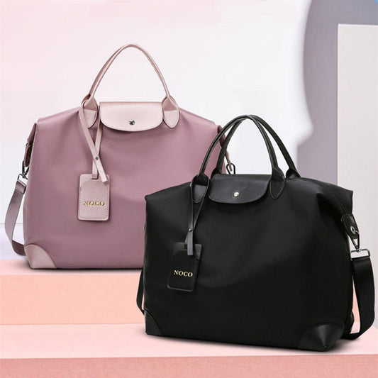 Fitness Travel Bags For Women Oxford Shoulder Bag Totes $58.01 Dana Fashion Color: Black Women's Bags Product information: Product category: travel bag/travel bag Luggage size: medium Capacity: 20-35L Bag internal structure: interlayer zipper bag Opening