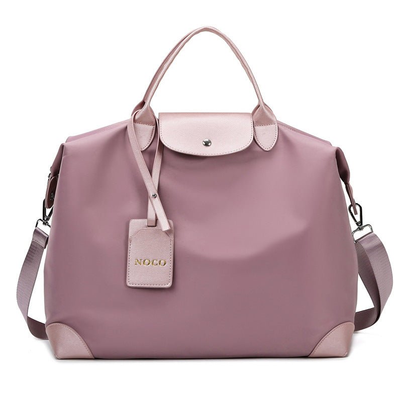 Fitness Travel Bags For Women Oxford Shoulder Bag Totes $58.01 Dana Fashion Color: Pink Women's Bags Product information: Product category: travel bag/travel bag Luggage size: medium Capacity: 20-35L Bag internal structure: interlayer zipper bag Opening m