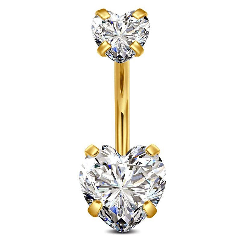 Five-piece Set Navel Stud European And American $9.50 Dana Fashion Color: Gold Women's Accessories Product information: Type: navel stud Treatment Process: zircon Material: Copper Purity: 9K Series: party Image: Sexy Style: Women's Shape: heart shape Pack