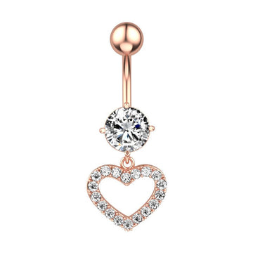 Heart Pendant Rose Gold