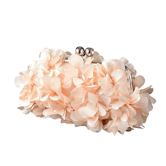 Flowe Bridal Evening Banquet Bag Fashion Cheongsam Clutch $49.50 Dana Fashion Color: Champagne Women's Bags Product information: Lining texture: Polyester Applicable scenarios: Daily matching Color: white, purple, dark blue, black, pink, gray, champagne,