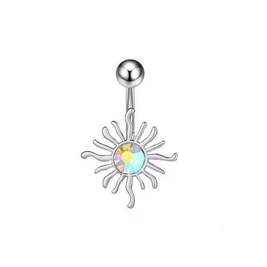 Flower Belly Ring Inlaid Zircon Water Drop Serpentine $9.50 Dana Fashion Color: Flame Style Women's Accessories Product information: Type: Umbilical ring Treatment Process: inlaid zircon Color: flower style-pink, flower style-Lake Blue, flower style-AB, s