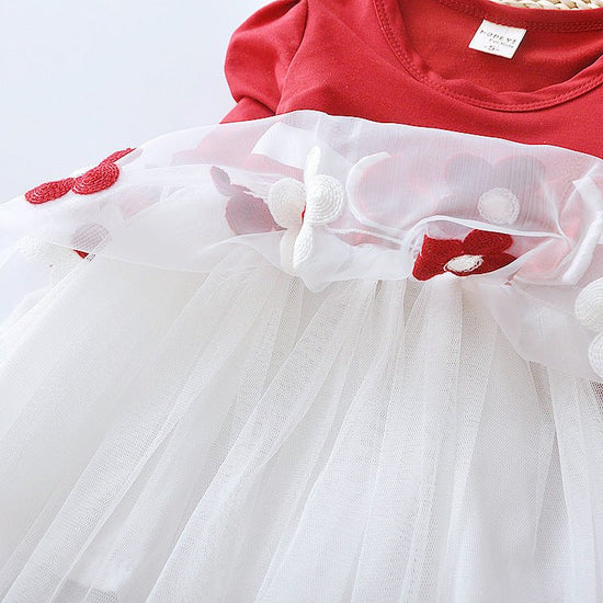 Flower bow long sleeve dress $14.80 Dana Fashion Color: Dark blue Size: 100cm Baby Clothing Skirt Category : Dress Main fabric composition: cotton Main fabric component content: 90 (%) Lining Ingredients: Cotton Lining ingredient content: 90 (%) Color: pi