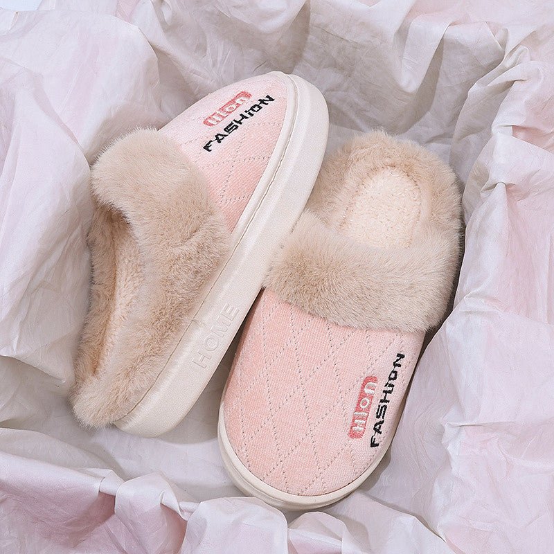 Foamed Rubber Bag Heel Women's Cotton Slippers $59.99 Dana Fashion Color: Pink Half covered Heel Size: 36 To 37 Women's shoes Product information: Pattern: solid color Size:36-37 [suitable for 35-36] 38-39 [suitable for 37-38]40-41 [suitable for 39-40] ↓☼