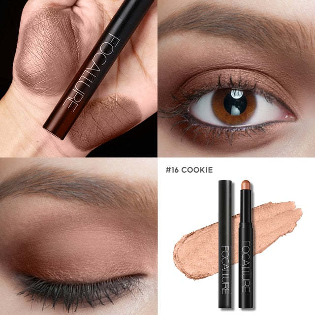 Focallure Eyeshadow Eyeliner Pencil In One $22.56 Dana Fashion Color: 16color makeup Color: 12 colors optional Efficacy: modification