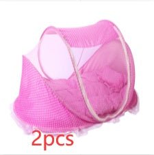 Foldable Baby Bed Net With Pillow Net 2pieces Set $79.56 Dana Fashion Color: Pink 2pcs Baby & Mother Overview: Breathable open mesh provides a comprehensive airflow and barrier-free, soft and comfortable view for your baby to sleep and play. Equipped with