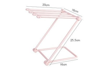 Foldable Dishcloth Shelf Kitchen Accessories Gadget Organizer $12.00 Dana Fashion Color: Blue Dana's Kitchen Overview： 100% Brand new and high quality. Design can be folded Vertical design, quilt bottles can be neatly stored Specification： Size: 20 cmx16c