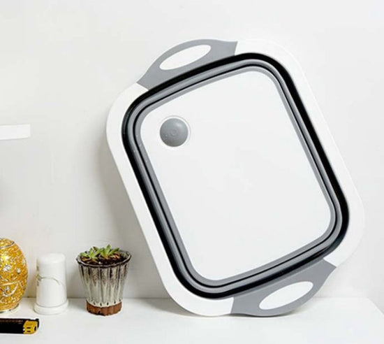 Folding Vegetable Board Household Multifunctional Anvil Board Washing Basket $35.61 Dana Fashion Color: Gray Dana's Kitchen Overview: Foldable to save space. One thing with multiple functions, complete functions. Foldable, Folding, Space-Saving Design - E