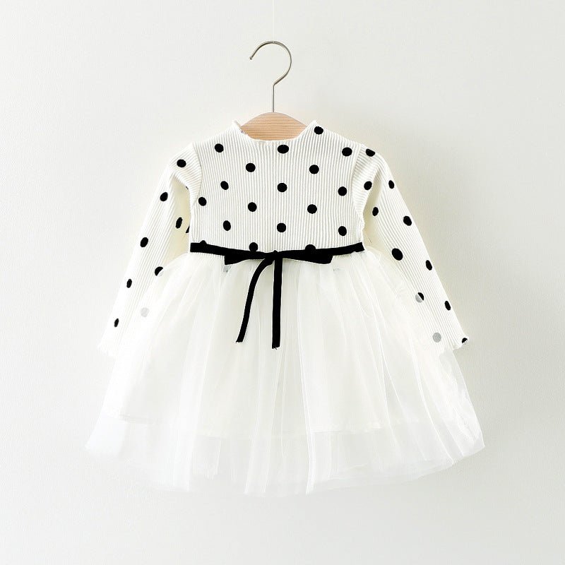 Foreign Children Years Of Foreign Trade Explosion Of Baby Cotton Long Sleeved Dress Korean Princess Dress Girls. $21.00 Dana Fashion Color: White Size: 100 Baby Clothing Foreign children 2021 years of foreign trade explosion of baby cotton long sleeved dr