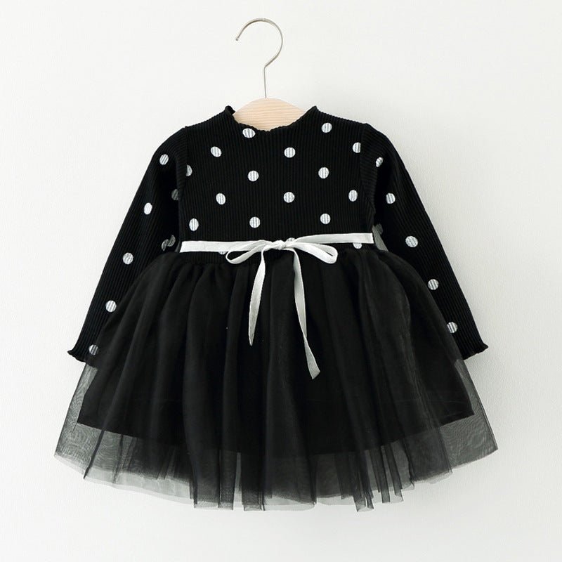 Foreign Children Years Of Foreign Trade Explosion Of Baby Cotton Long Sleeved Dress Korean Princess Dress Girls. $21.00 Dana Fashion Color: Black Size: 100 Baby Clothing Foreign children 2021 years of foreign trade explosion of baby cotton long sleeved dr