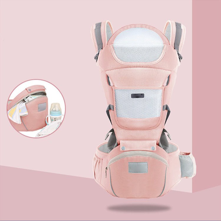 Four Seasons Multifunctional Universal Baby Waist Stool Baby Carrier $69.42 Dana Fashion Color: Pink Baby & Mother Product Information: Product category: strap/back bag Strap method: shoulders Strap function: multi-function Maximum load: 30kg Applicable a
