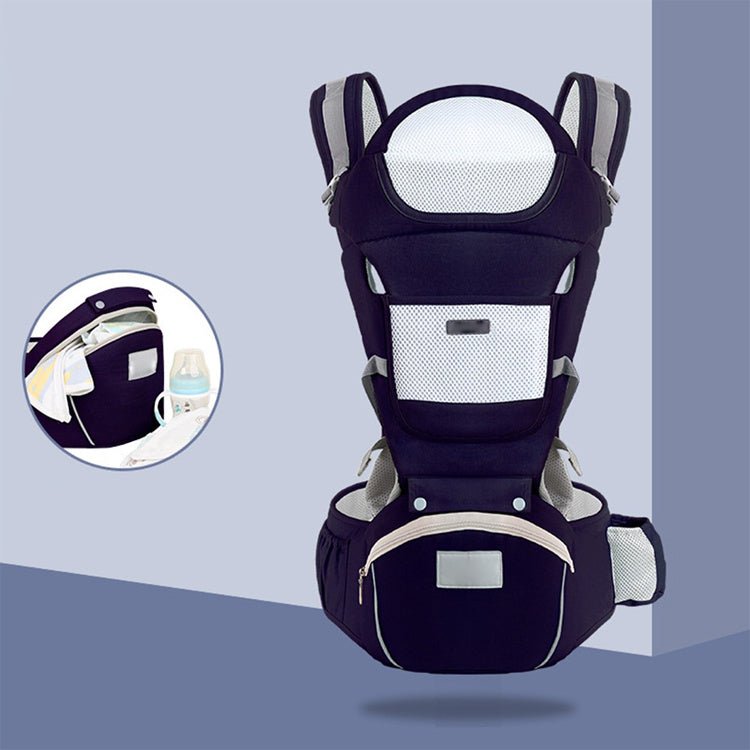 Four Seasons Multifunctional Universal Baby Waist Stool Baby Carrier $95.76 Dana Fashion Color: Dark Blue Baby & Mother Product Information: Product category: strap/back bag Strap method: shoulders Strap function: multi-function Maximum load: 30kg Applica