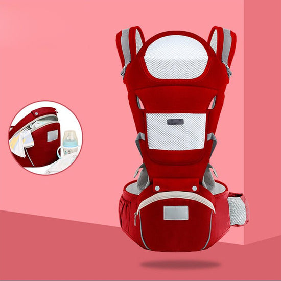 Four Seasons Multifunctional Universal Baby Waist Stool Baby Carrier $79.81 Dana Fashion Color: Red Baby & Mother Product Information: Product category: strap/back bag Strap method: shoulders Strap function: multi-function Maximum load: 30kg Applicable ag
