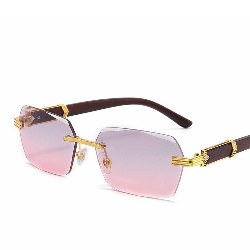Frameless Cut-Edge Gradient Marine Sunglasses $18.23 Dana Fashion Color: Grey pink Women's Accessories Product information Lens material: PC Frame material: plastic + metal Anti-UV grade: UV400 Color: double tea, double gray, gradually blue, upper gray an