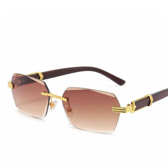 Frameless Cut-Edge Gradient Marine Sunglasses $18.23 Dana Fashion Color: Double tea Women's Accessories Product information Lens material: PC Frame material: plastic + metal Anti-UV grade: UV400 Color: double tea, double gray, gradually blue, upper gray a