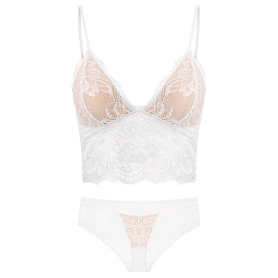 French Lace Bra Underwear Women With Big Breasts $79.00 Dana Fashion Color: C Size: L Women's clothing Product information: Function: gather Pattern: plant flowers Bra style: sexy Color classification: black (single piece) embroidery WX-005 black (set) em