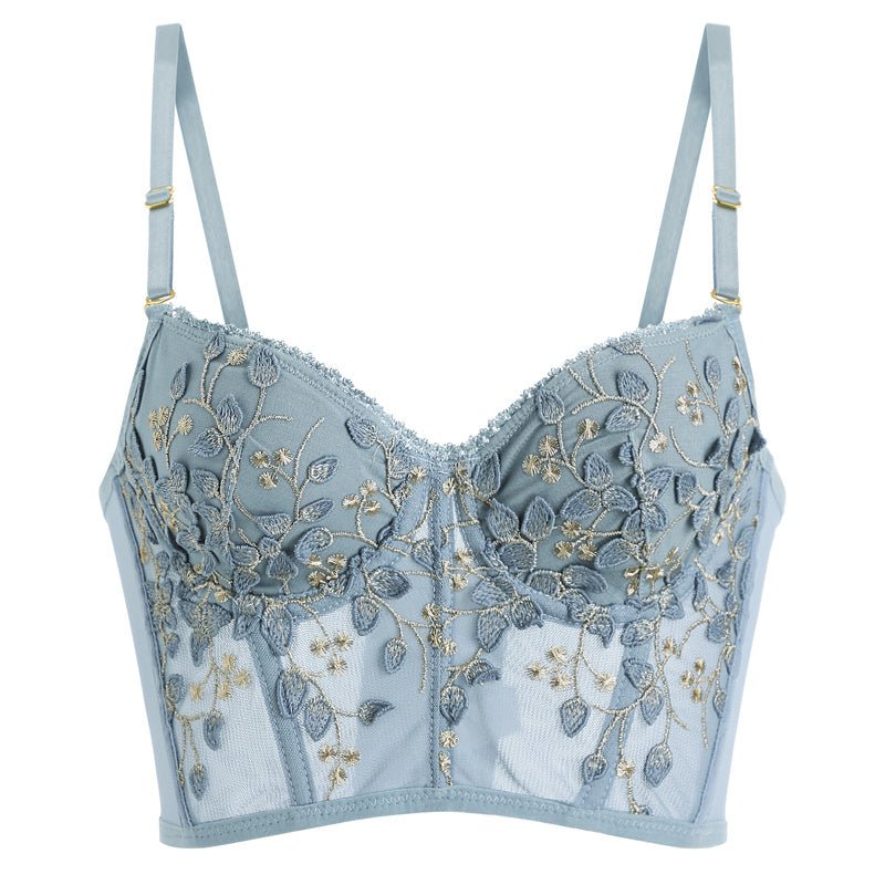 French Lace Bra Underwear Women With Big Breasts $69.00 Dana Fashion Color: J Size: L Women's clothing Product information: Function: gather Pattern: plant flowers Bra style: sexy Color classification: black (single piece) embroidery WX-005 black (set) em