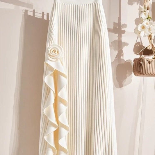 French Rose Irregular A- Line Skirt For Women $31.74 Dana Fashion Color: Apricot Size: Free Size Women's clothing Product information: Pattern: geometric pattern Fabric name: Spandex Skirt-type: A- line skirt Color: gray 85257, black 85257, apricot 85257