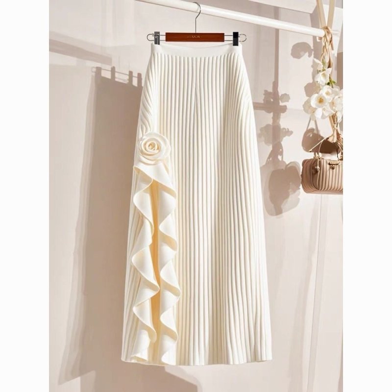 French Rose Irregular A- Line Skirt For Women $31.74 Dana Fashion Color: Apricot Size: Free Size Women's clothing Product information: Pattern: geometric pattern Fabric name: Spandex Skirt-type: A- line skirt Color: gray 85257, black 85257, apricot 85257