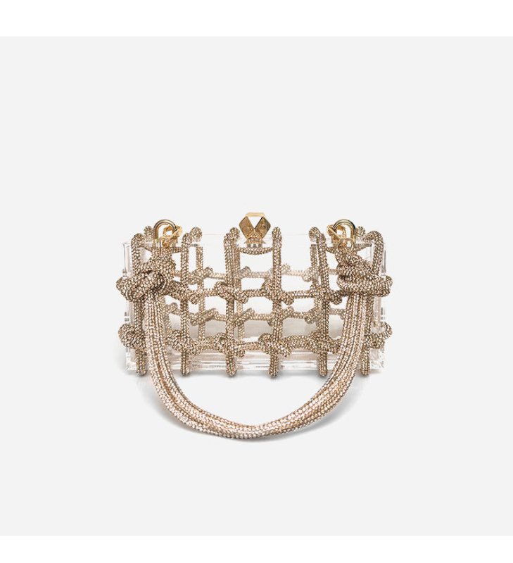 French Sweet Shiny Rhinestone Banquet Small Square Bag $75.90 Dana Fashion Color: Black Women's Bags Product information: Applicable scenario: Daily configuration Color: Champagne Gold, rainbow color, dark green, black, big red, rose red, silver, dark blu