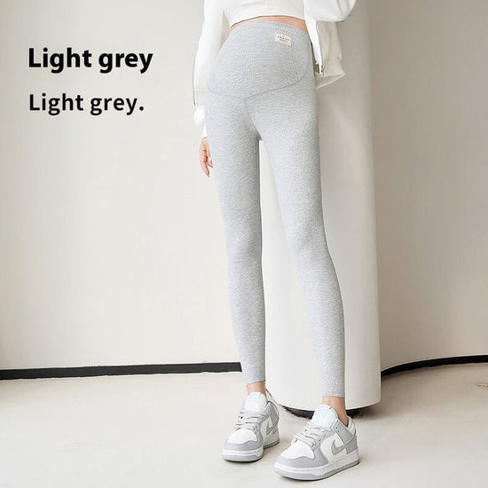 French Thread Full Waist Seamless Elastic Belly Support Pregnant $55.50 Dana Fashion Color: Light Gray Size: L Women's clothing Product information: Fabric name: Polyester Color: black, pink, dark gray, light gray, skin color Size: M,L,XL,XXL Function: ab