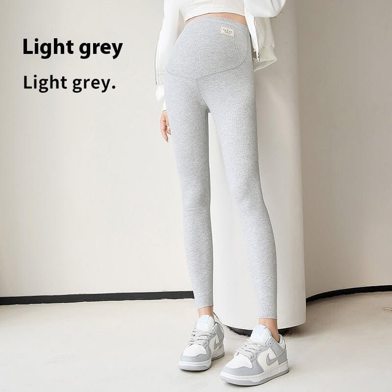 French Thread Full Waist Seamless Elastic Belly Support Pregnant $55.50 Dana Fashion Color: Light Gray Size: L Women's clothing Product information: Fabric name: Polyester Color: black, pink, dark gray, light gray, skin color Size: M,L,XL,XXL Function: ab