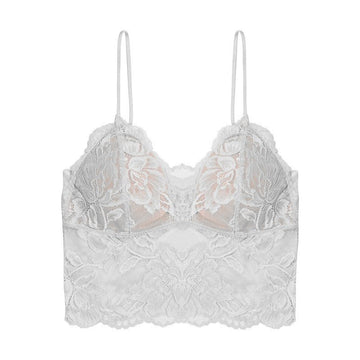White Single Bra