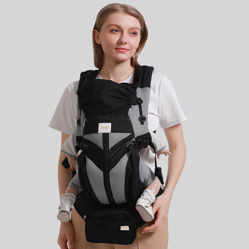 Front And Rear Dual-use Baby Carrier For Mother And Baby $141.35 Dana Fashion Color: Black Baby & Mother Product Information： Specifications: belt waist 65~138 cm Weight range: below 20kg Material Composition: Cotton Washing method: Hand wash with mild de