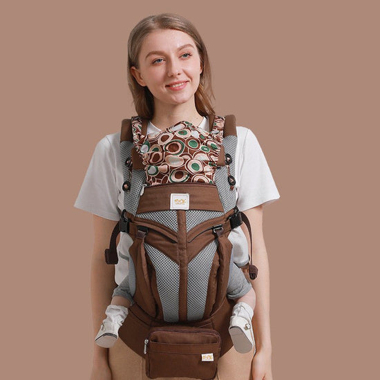 Front And Rear Dual-use Baby Carrier For Mother And Baby $141.35 Dana Fashion Color: Coffee Baby & Mother Product Information： Specifications: belt waist 65~138 cm Weight range: below 20kg Material Composition: Cotton Washing method: Hand wash with mild d