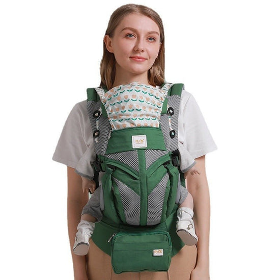 Front And Rear Dual-use Baby Carrier For Mother And Baby $141.35 Dana Fashion Color: Green Baby & Mother Product Information： Specifications: belt waist 65~138 cm Weight range: below 20kg Material Composition: Cotton Washing method: Hand wash with mild de