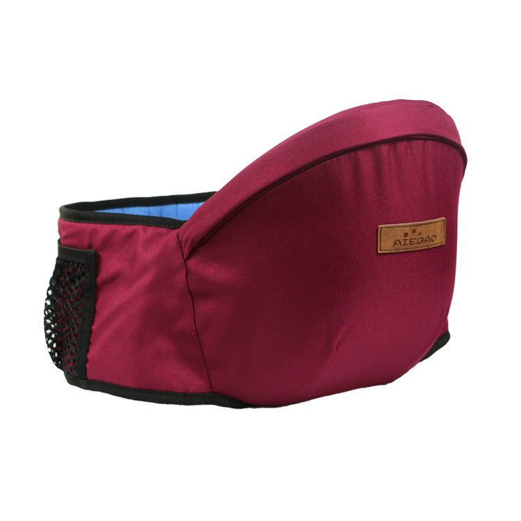 Front Hugging Multifunctional Baby Sitting Stool New Single Stool For Holding Children $27.47 Dana Fashion Color: Red wine Baby & Mother Product information: Color classification: burgundy/orange/beige/navy blue/purple Style: Single waist stool style Prod