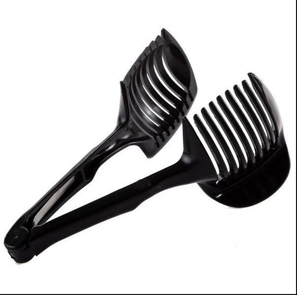 Fruit & Veggie Cutting Holder $15.00 Dana Fashion Color: Black Dana's Kitchen Feature Made from high duty plastic material Creative design / Eco-friendly / non-toxic Quick & easy to use and clean. Specification 100% brand new and high quality Size:( 18.5*