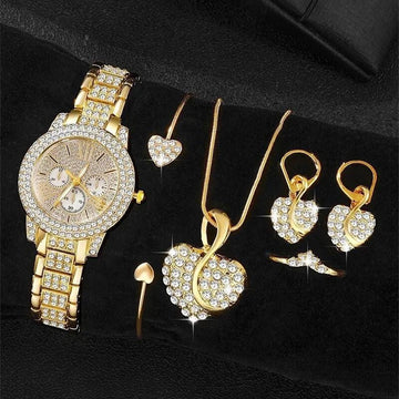 Gold Watch Love 4 Pieces