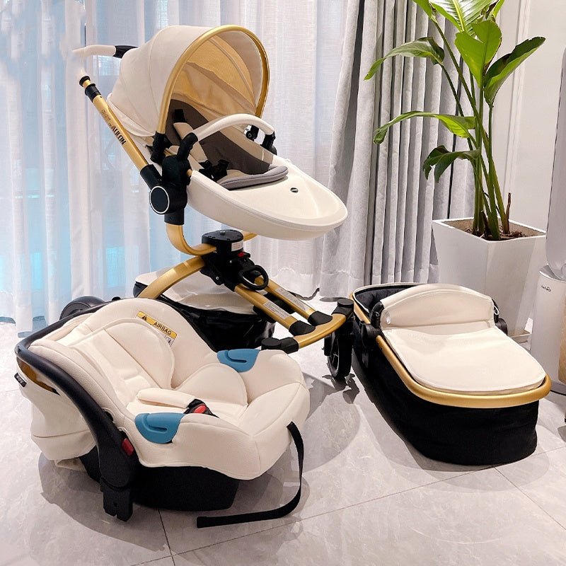 Full Moon Baby Gift High-end Gifts For Newborn Babies $1869.28 Dana Fashion Color: Black Baby & Mother Product information: Product name: Multifunctional high view car Size: 62*73*105cm Package size: 51*44*86CM Weight: 12.1kg Independent Sleeping Basket: