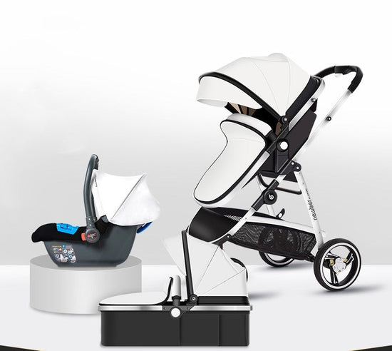 Full Moon Baby Gift High-end Gifts For Newborn Babies $972.73 Dana Fashion Color: Black white twoinone Baby & Mother Product information: Product name: Multifunctional high view car Size: 62*73*105cm Package size: 51*44*86CM Weight: 12.1kg Independent Sle