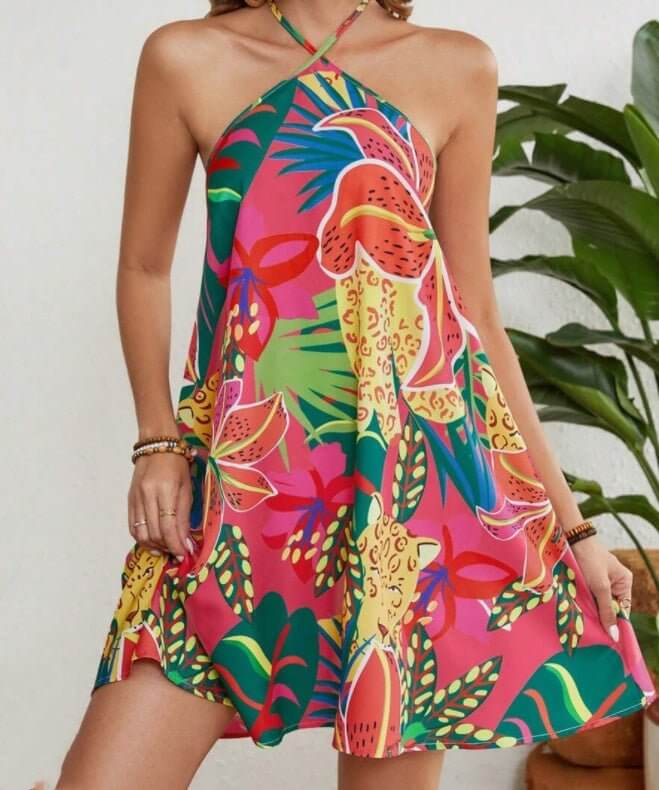 Full Printed Backless Camisole Skirt $21.97 Dana Fashion Style: 4Style Size: 2XL Women's clothing Product information: Material: polyester Size Information: Dimensions: XS,S,M,L Packing list: Dress *1