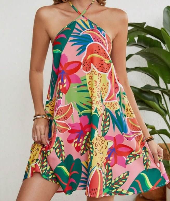 Full Printed Backless Camisole Skirt $21.97 Dana Fashion Style: 3Style Size: 2XL Women's clothing Product information: Material: polyester Size Information: Dimensions: XS,S,M,L Packing list: Dress *1
