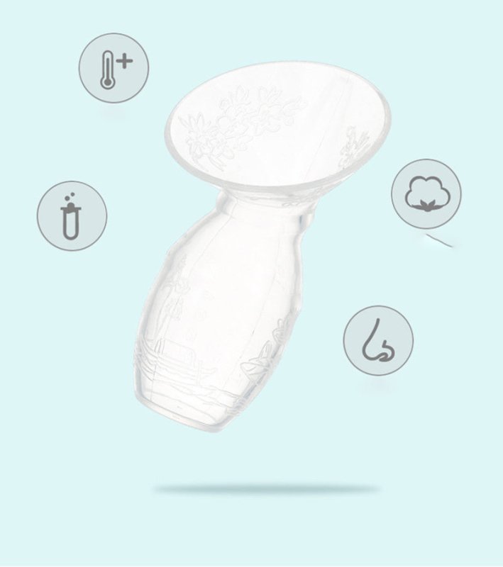 Full Silicone Breast Breast Milk Collector $11.62 Dana Fashion Color: Pink Baby & Mother Overview: - Mute milk collection, baby sleeps peacefully - Nipple material, safe and non-toxic - 85mm large opening fits the breast - Embossing degree, more clear Spe