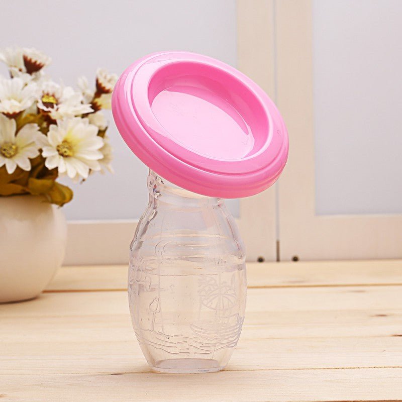 Full Silicone Breast Breast Milk Collector $11.62 Dana Fashion Color: Pink Baby & Mother Overview: - Mute milk collection, baby sleeps peacefully - Nipple material, safe and non-toxic - 85mm large opening fits the breast - Embossing degree, more clear Spe