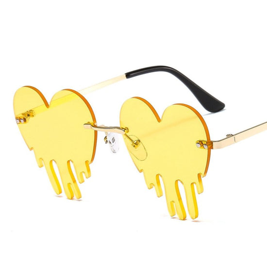 Funny Prom Glasses $19.93 Dana Fashion Color: Yellow Women's Accessories Glasses structure: frame Whether it is polarized: No Lens material: PC Style: Fashion Frame material: metal Anti-UV grade: UV400 Strength: strong