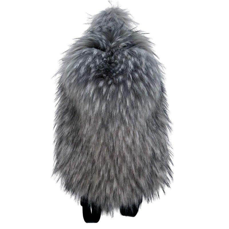 Fur Hot Girl Plush Backpack $89.00 Dana Fashion Color: Gray Women's Bags Product information: Lining texture: PU Applicable scenario: leisure travel Color: white, sapphire blue, black, red, Lake blue, gray, orange red, glittering powder, starry sky, rose