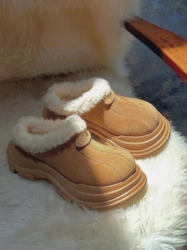Fur Integrated Platform Snow Boots Women $69.11 Dana Fashion Color: Brown Size: 35 Women's shoes Product information: Pattern: solid color Lining material: Cotton Color: brown, brown bow Size: 35, 36, 37, 38, 39, 40 Shoe Upper material: fur integration Ap