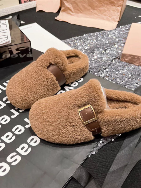 Furry Winter Flat Loafers Women Shoes Fashion Soft Sole Plus Velvet Cotton Shoes Female Soft Sole Round Toe Warm Casual Shoes 40 $35.99 Dana Fashion Color: black Shoe Size: 37 SPECIFICATIONS Whether with metal toe cap: No Flats Type: Loafers Upper Materia